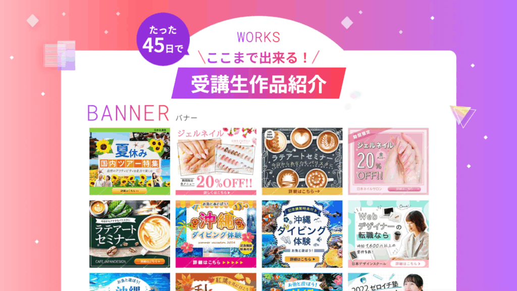 日本デザインスクール（デザスク）卒業生のデザイン力は？