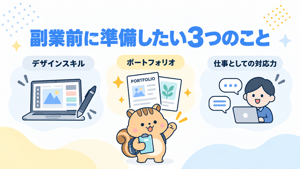 副業を始める前に準備しておきたい3つのこと