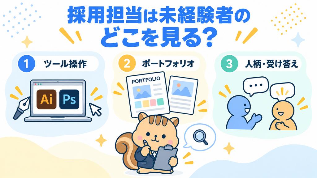 採用担当として未経験者のどこを見ていた?